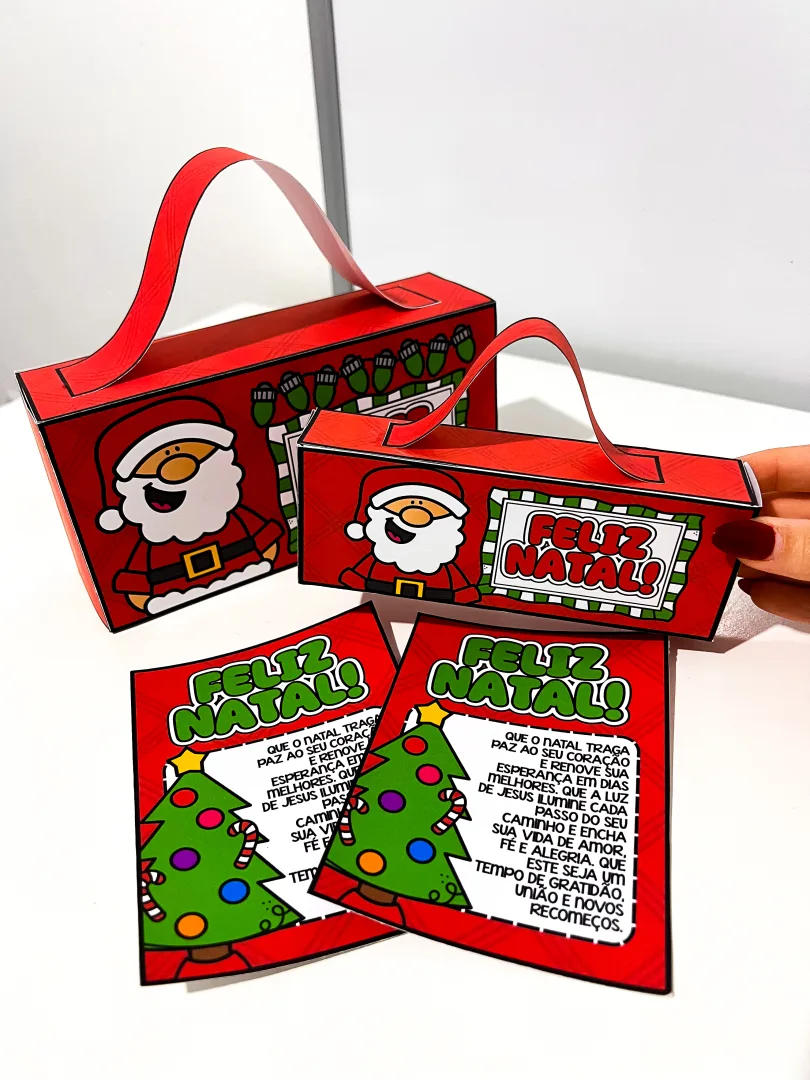 Kit Lembrancinhas de Natal PDF – Educação Infantil — imagem 3