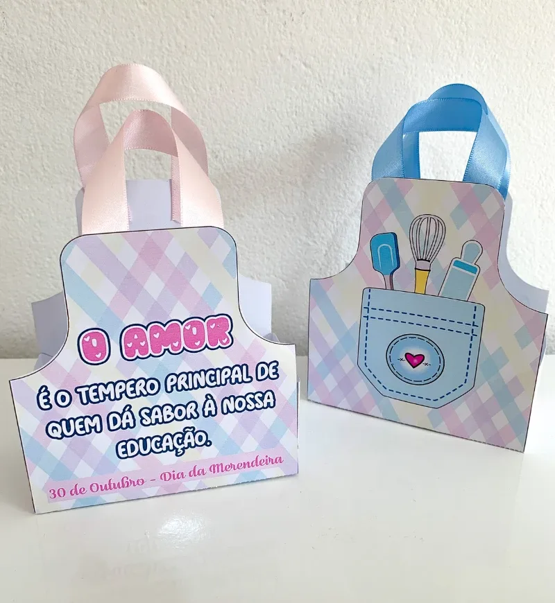 Kit Lembrancinhas Dia da Merendeira - 5 Modelos em PDF — imagem 3