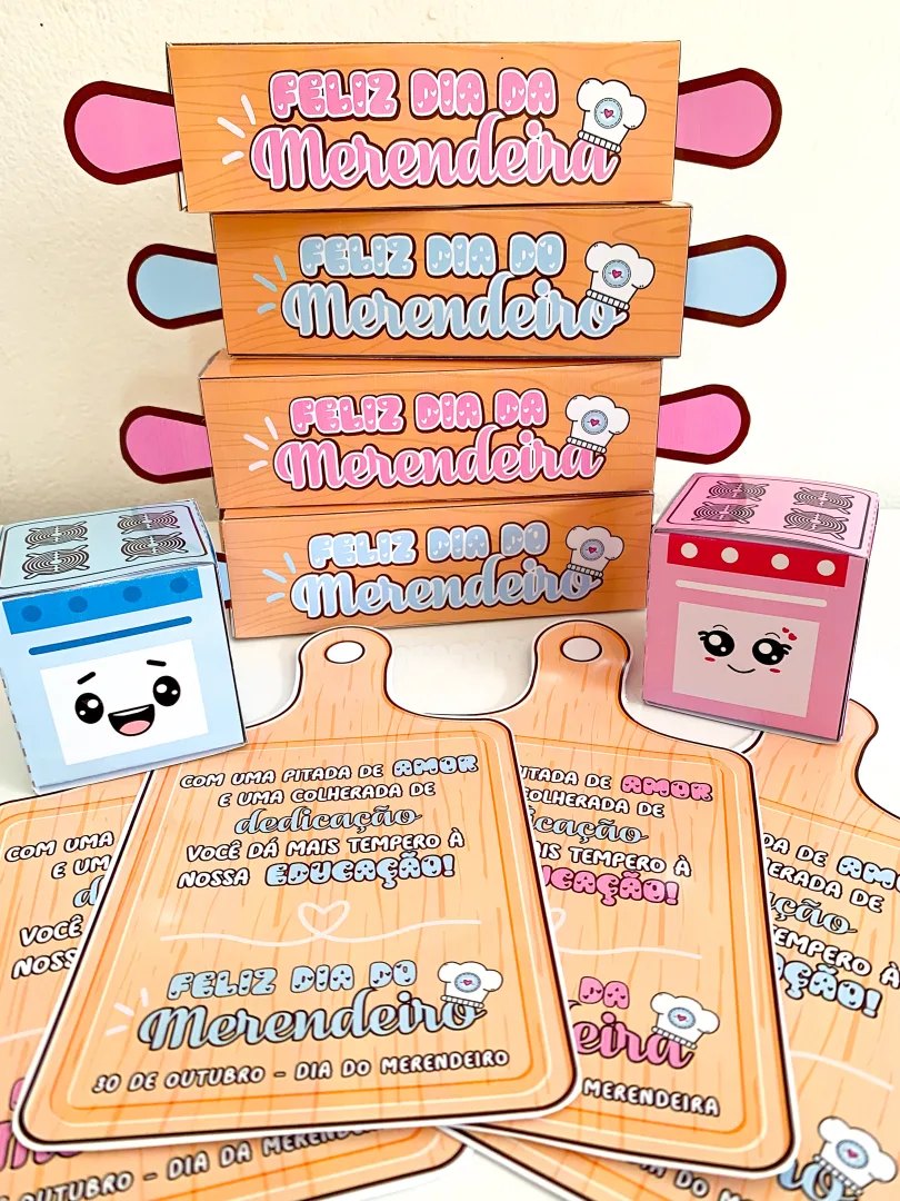 Kit Lembrancinhas – Dia da Merendeira/Merendeiro — imagem 4