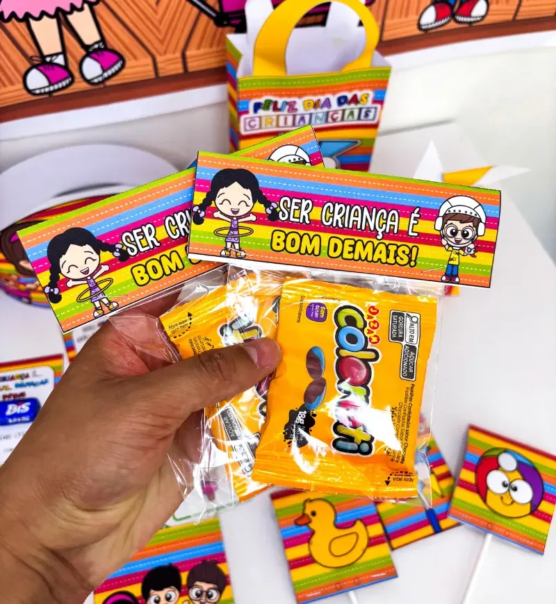 Kit Lembrancinhas Dia das Crianças em PDF Educação Infantil e Anos Iniciais — imagem 5