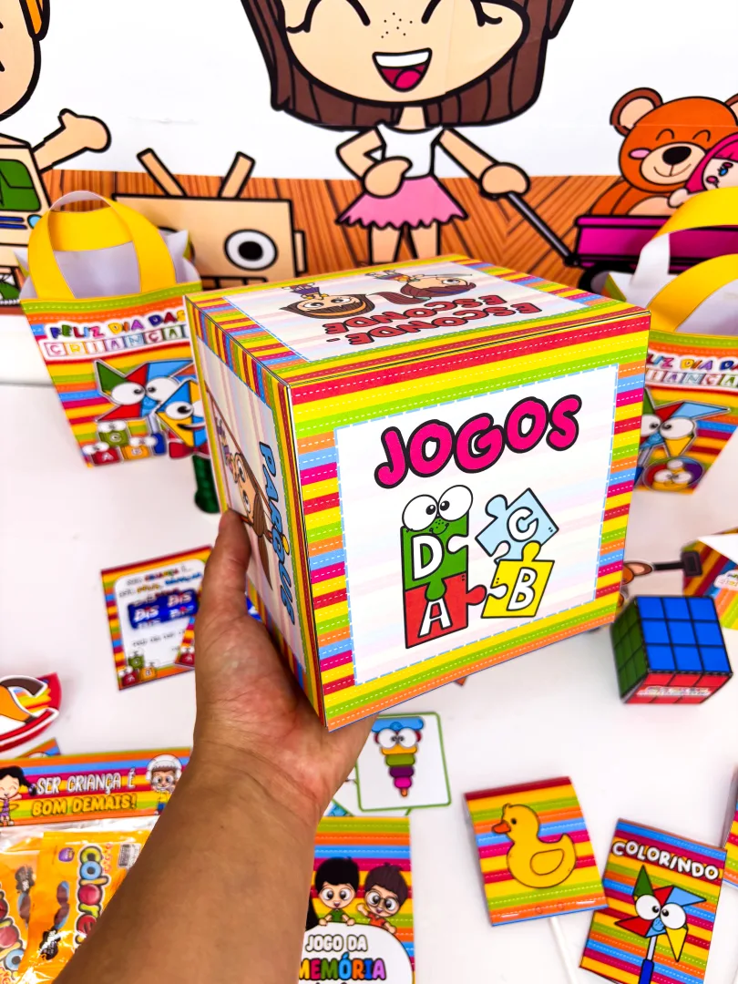 Kit Lembrancinhas Dia das Crianças Tema Brinquedos  — imagem 4