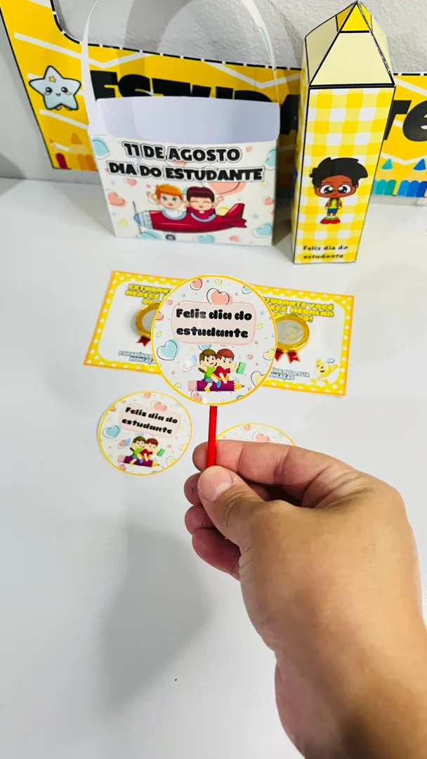 KIT LEMBRANCINHAS DIA DO ESTUDANTE — imagem 2