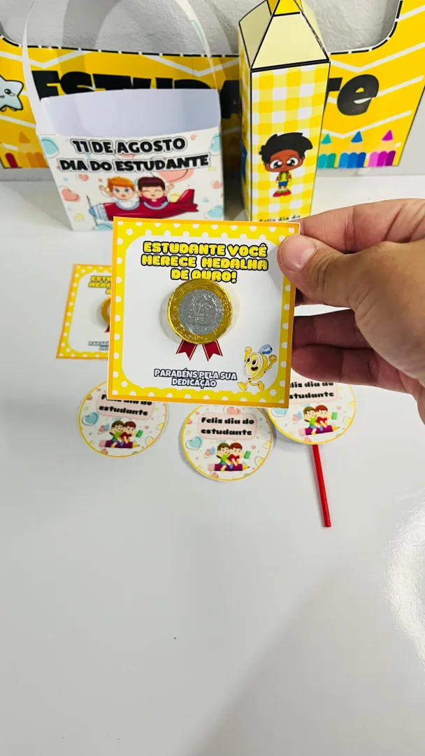 KIT LEMBRANCINHAS DIA DO ESTUDANTE — imagem 4