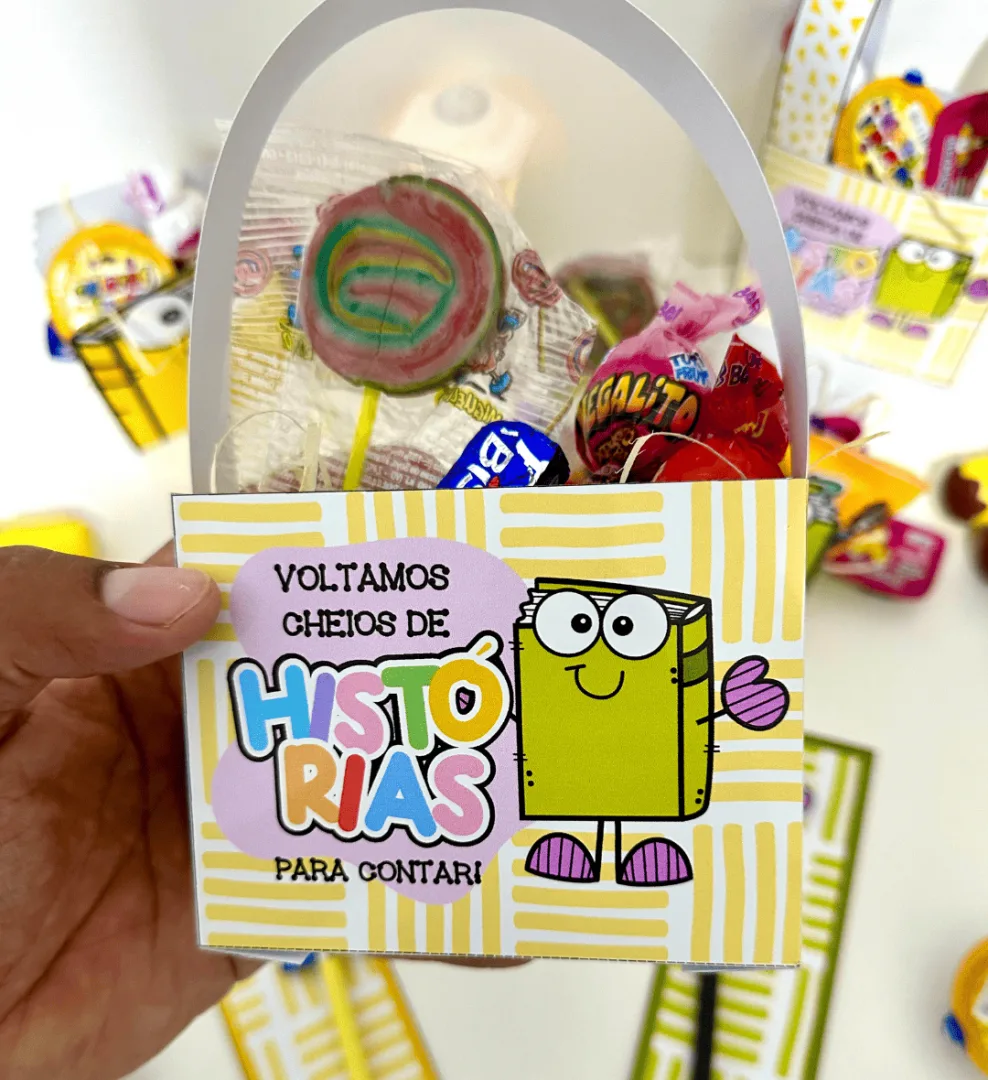 Kit Lembrancinhas Volta às Aulas - Histórias para Contar — imagem 2