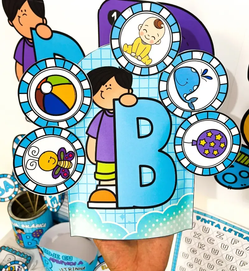 Kit Letra B em PDF — imagem 2