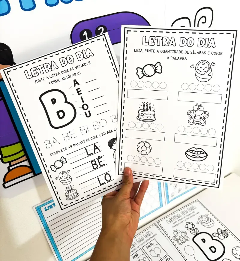 Kit Letra B em PDF — imagem 6