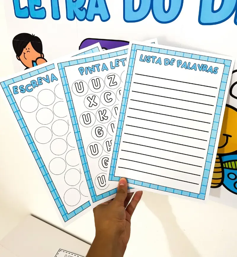 Kit Letra B em PDF — imagem 7