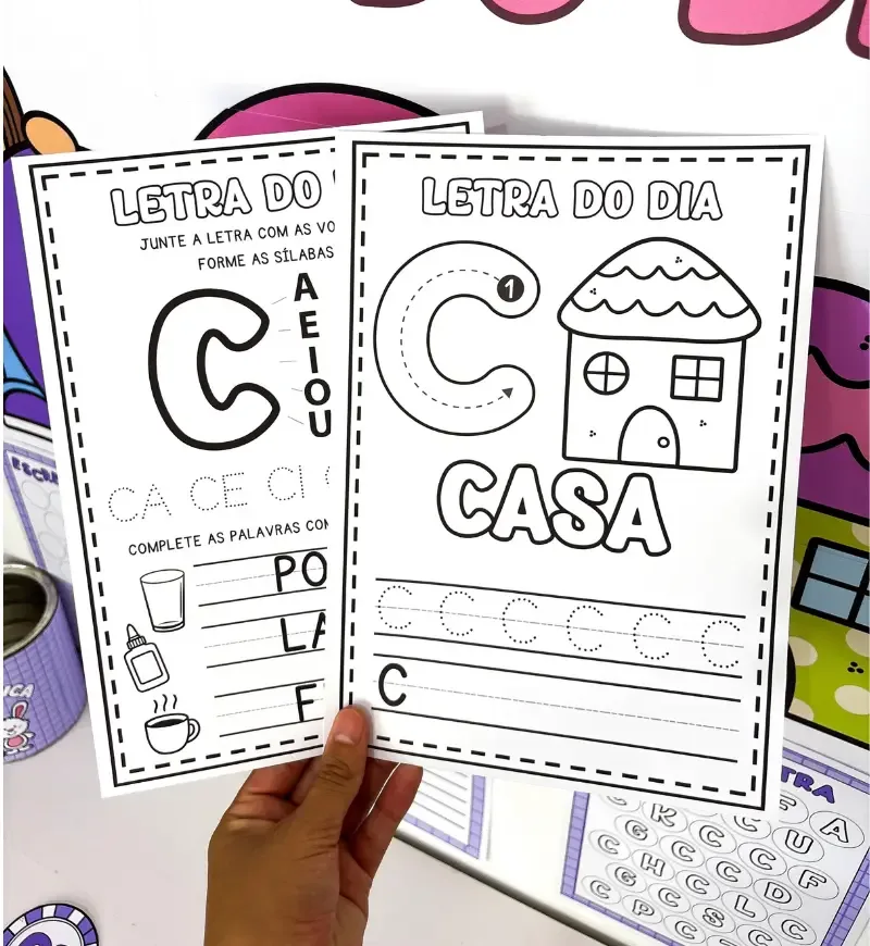 Kit Letra C em PDF — imagem 7