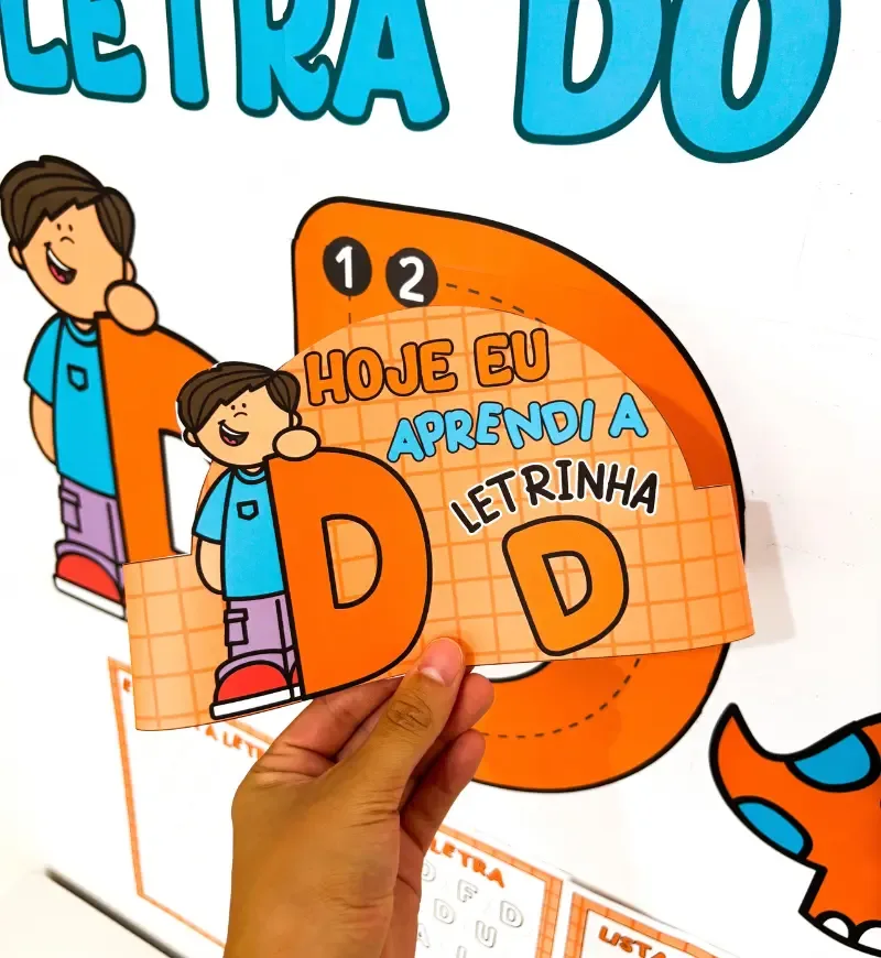Kit Letra D em PDF — imagem 2