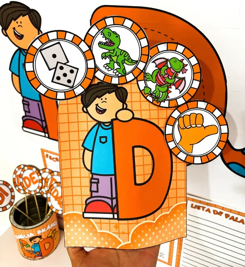 Kit Letra D em PDF — imagem 3