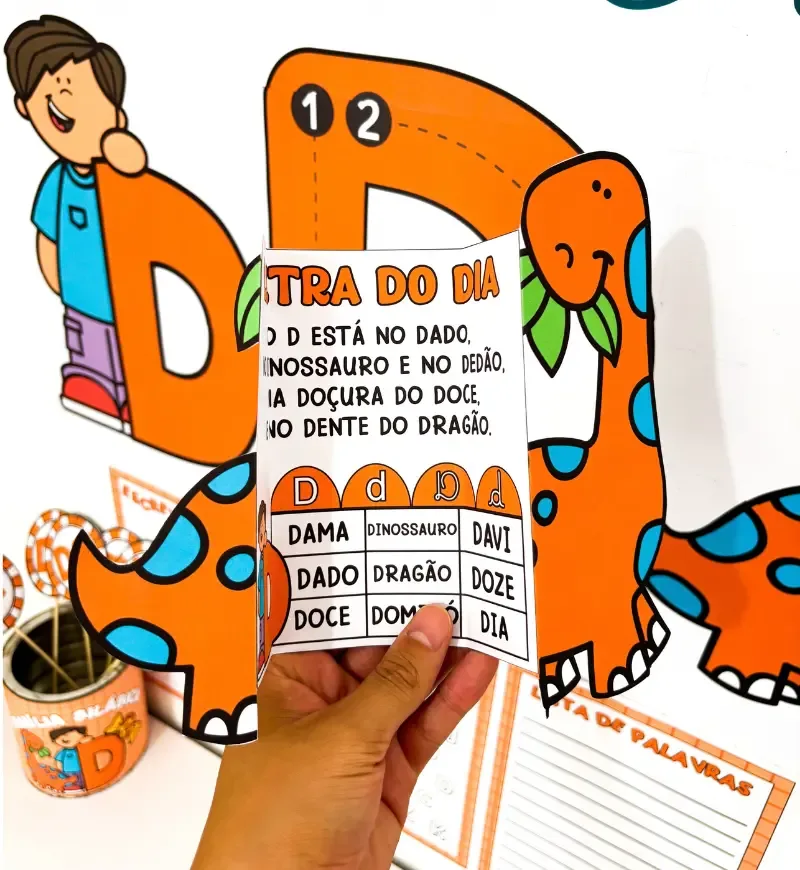 Kit Letra D em PDF — imagem 4