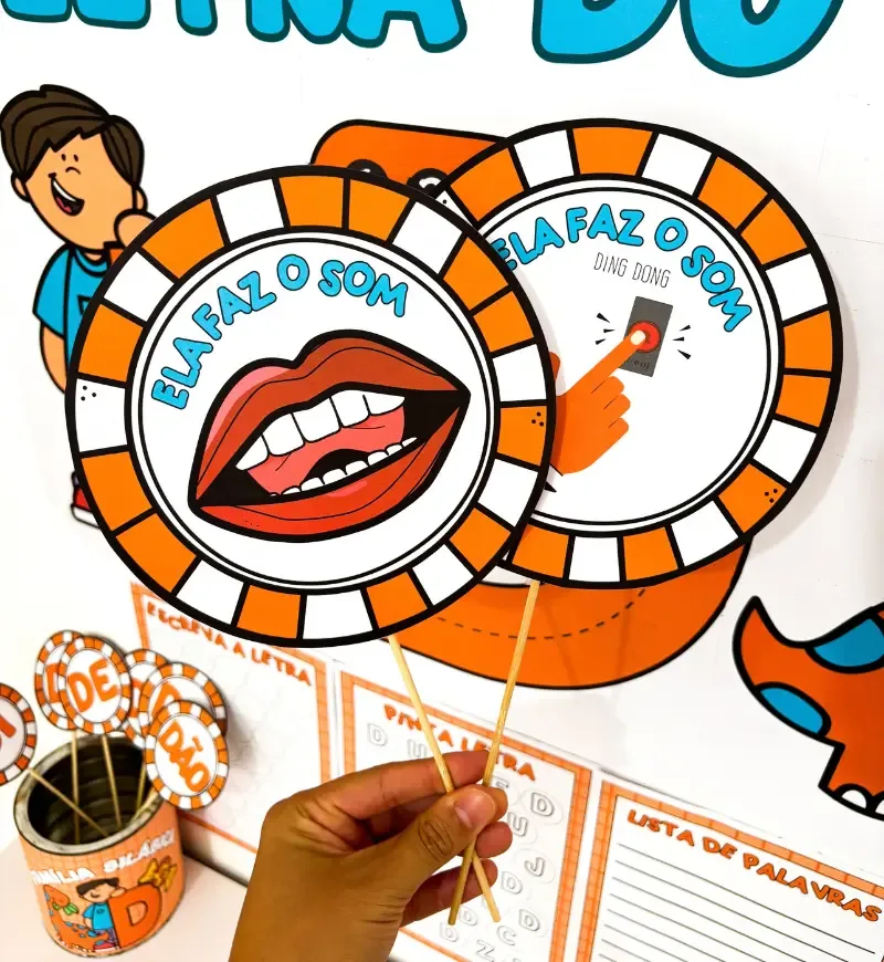 Kit Letra D em PDF — imagem 5