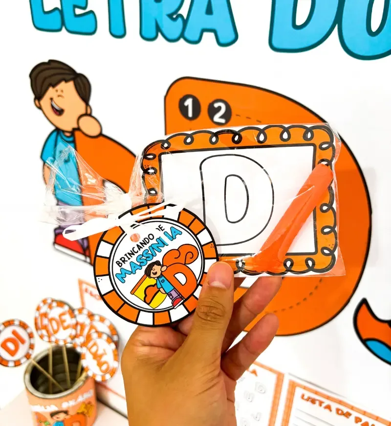 Kit Letra D em PDF — imagem 6