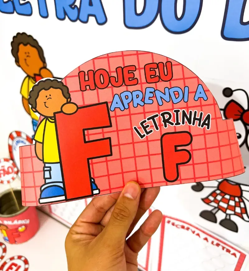 Kit Letra F em PDF — imagem 4