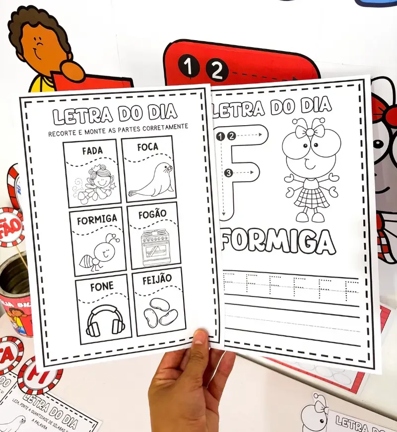 Kit Letra F em PDF — imagem 6