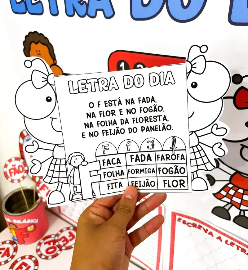 Kit Letra F em PDF — imagem 7