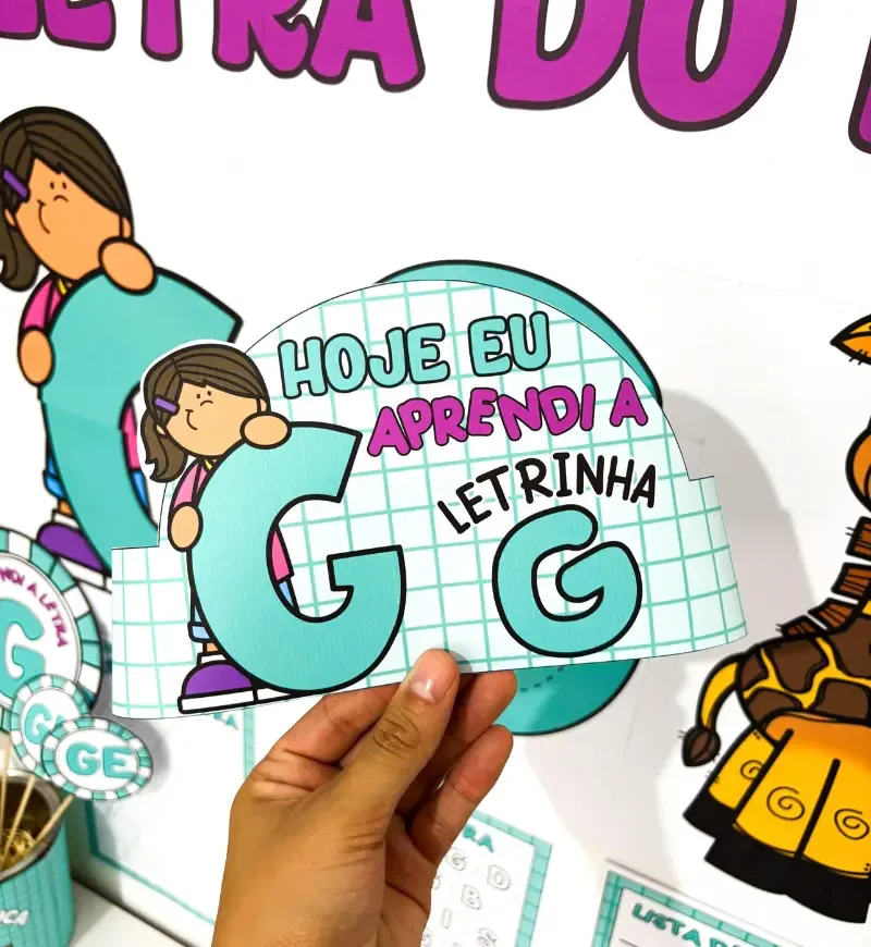 Kit Letra G em PDF — imagem 5