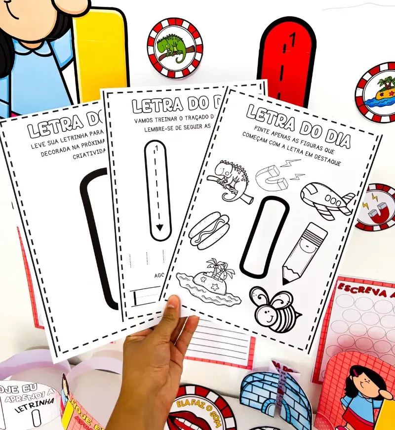Kit Letra I em PDF — imagem 3