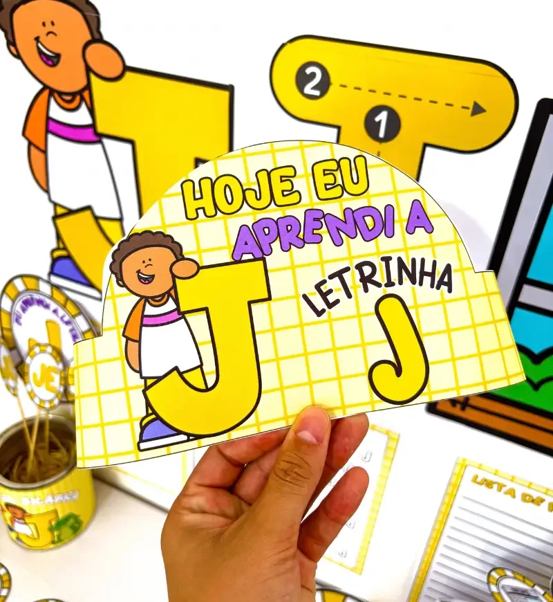 Kit Letra J em PDF — imagem 2