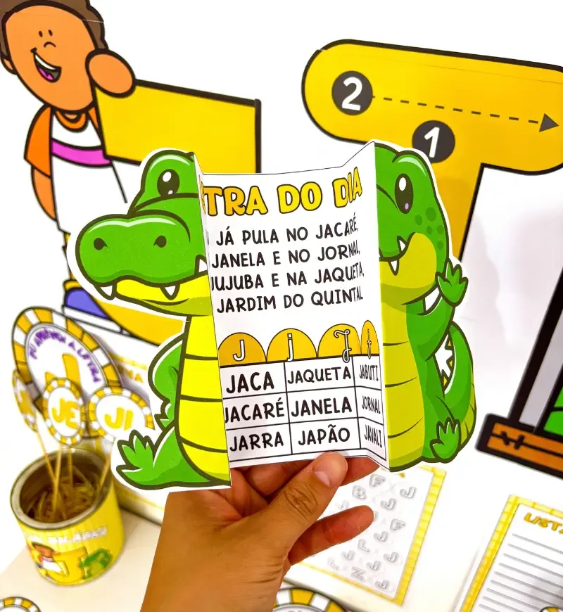 Kit Letra J em PDF — imagem 3