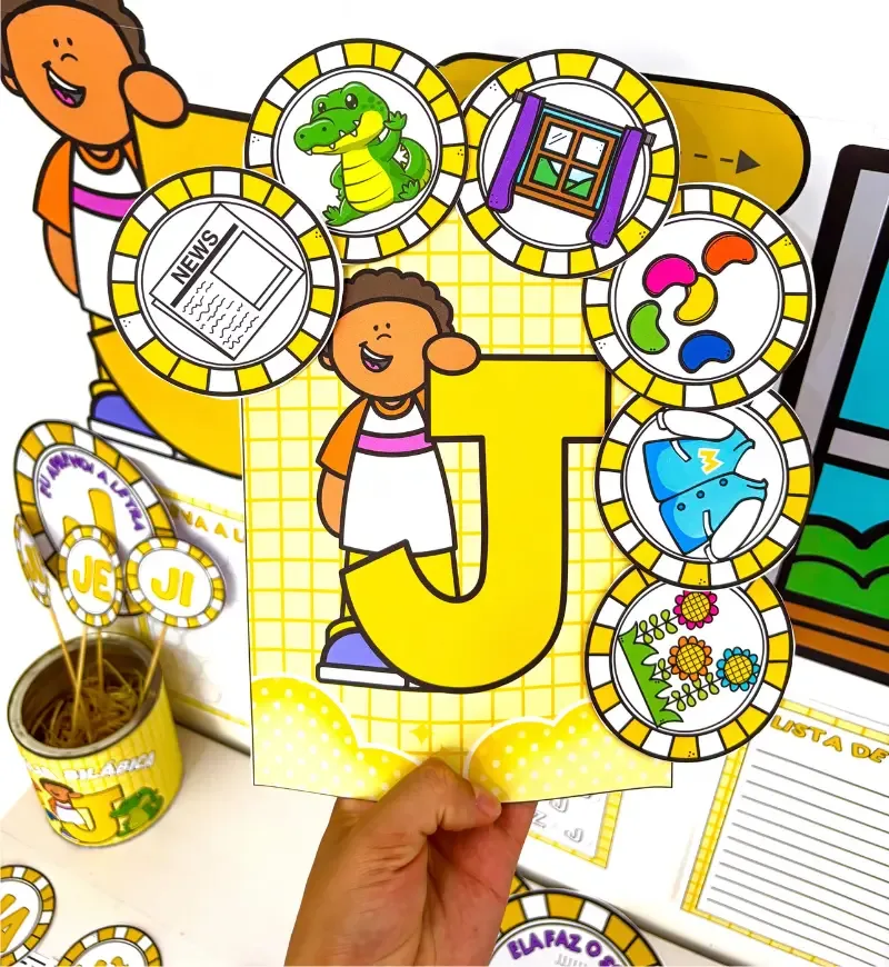 Kit Letra J em PDF — imagem 6
