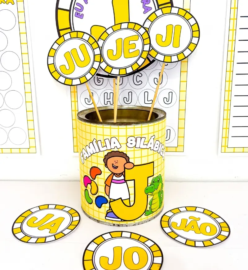 Kit Letra J em PDF — imagem 7