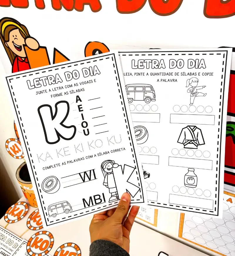 Kit Letra K em PDF — imagem 6