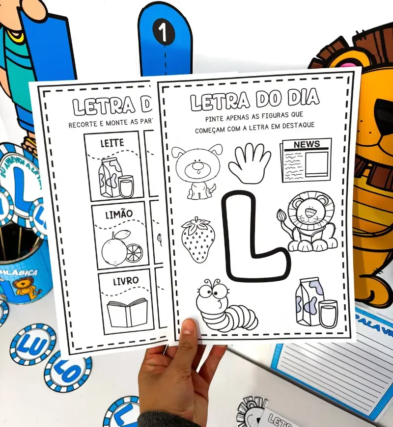 Kit Letra L em PDF — imagem 7