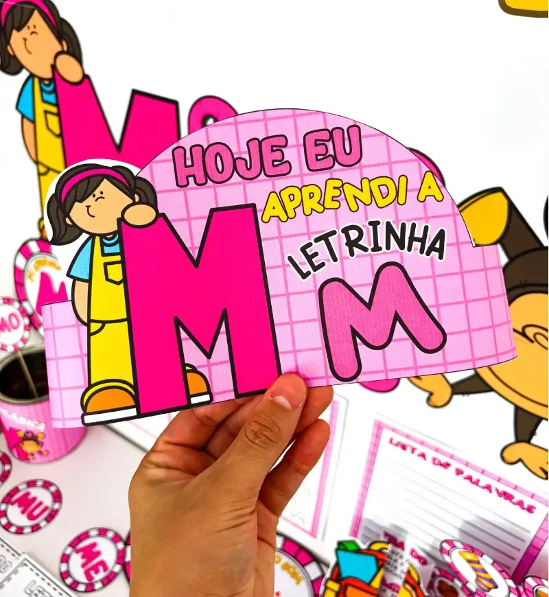 Kit Letra M em PDF — imagem 2