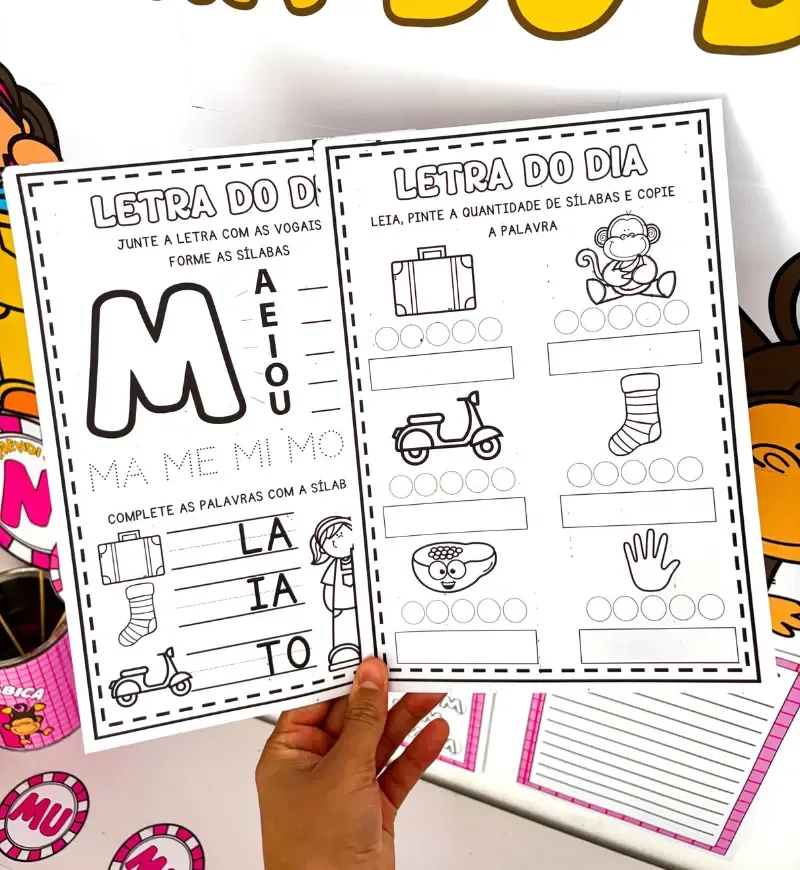 Kit Letra M em PDF — imagem 7