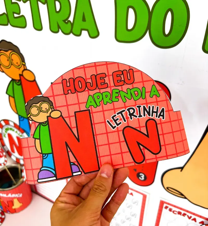 Kit Letra N em PDF — imagem 2