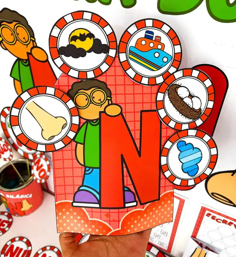 Kit Letra N em PDF — imagem 3