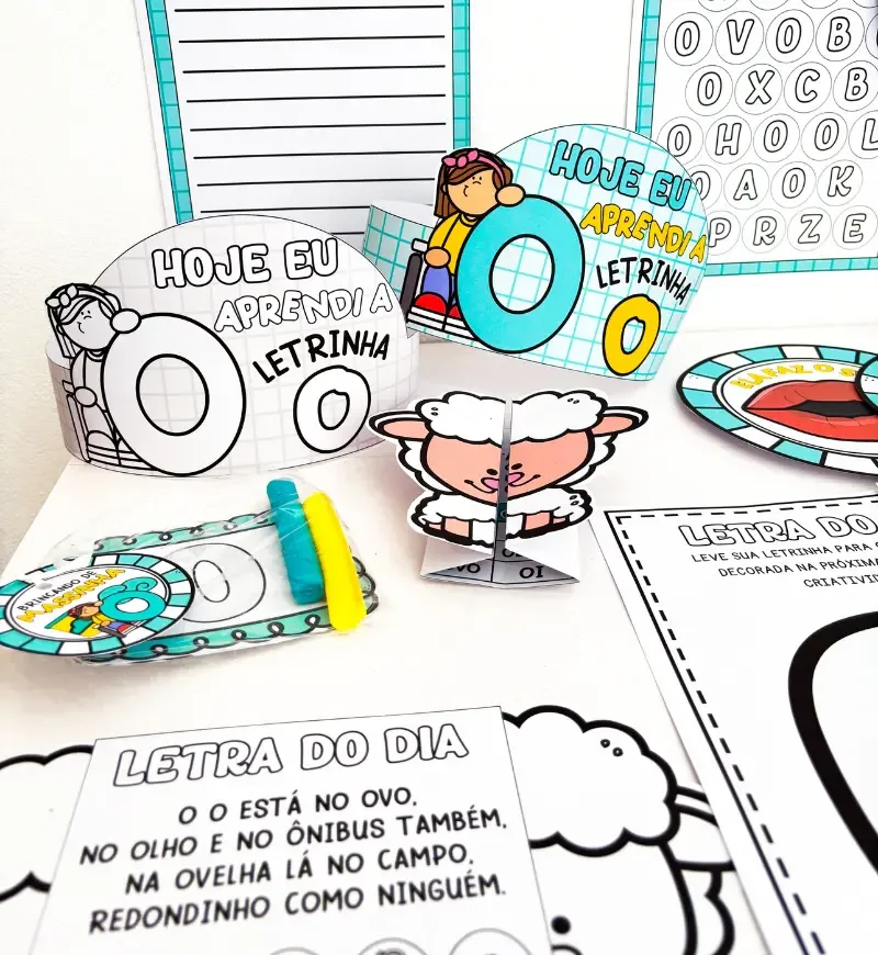 Kit Letra O em PDF — imagem 3