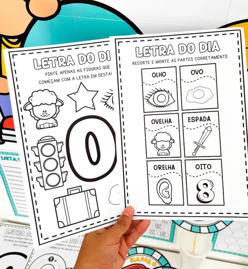 Kit Letra O em PDF — imagem 6