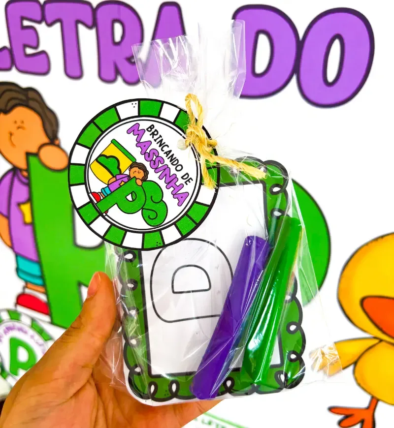 Kit Letra P em PDF — imagem 2