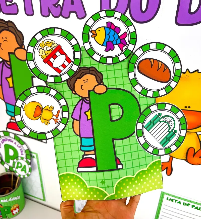 Kit Letra P em PDF — imagem 3