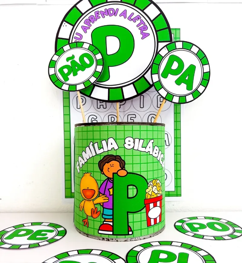 Kit Letra P em PDF — imagem 6