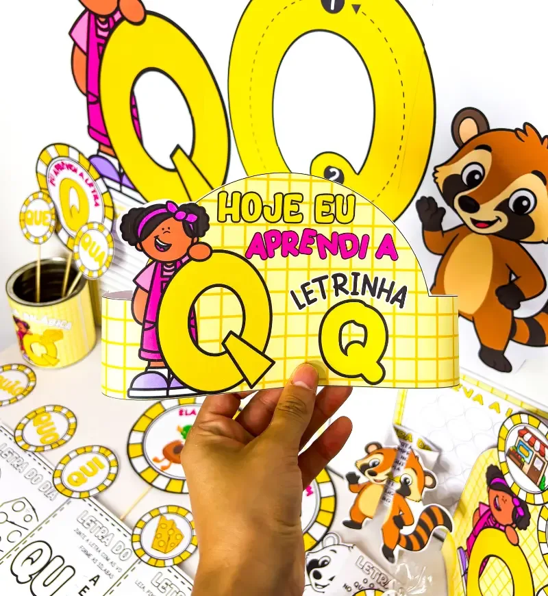 Kit Letra Q em PDF — imagem 2