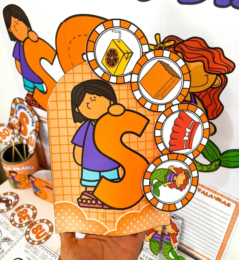 Kit Letra S em PDF — imagem 2