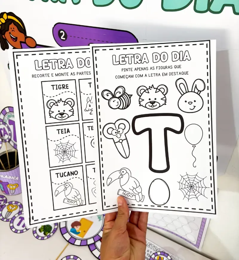 Kit Letra T em PDF — imagem 5