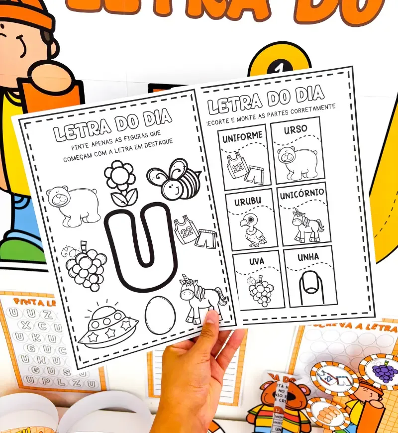 Kit Letra U em PDF — imagem 2