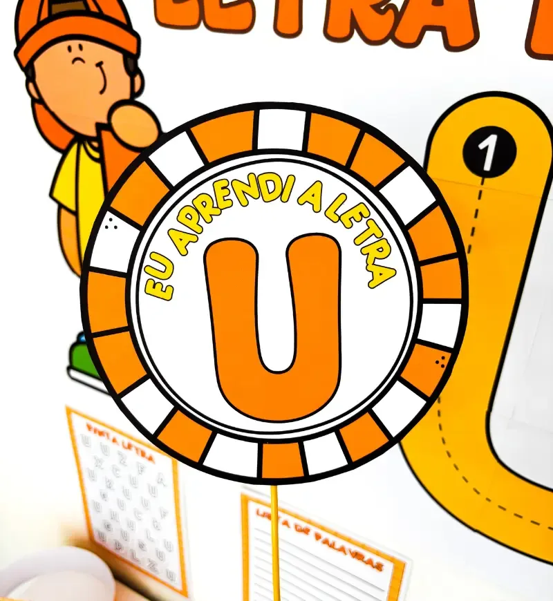 Kit Letra U em PDF — imagem 7