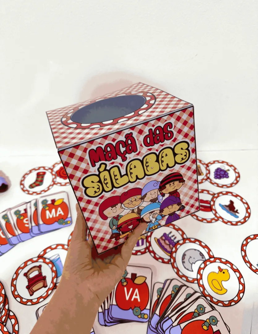 Kit Maçã das Sílabas - Alfabetização  — imagem 2