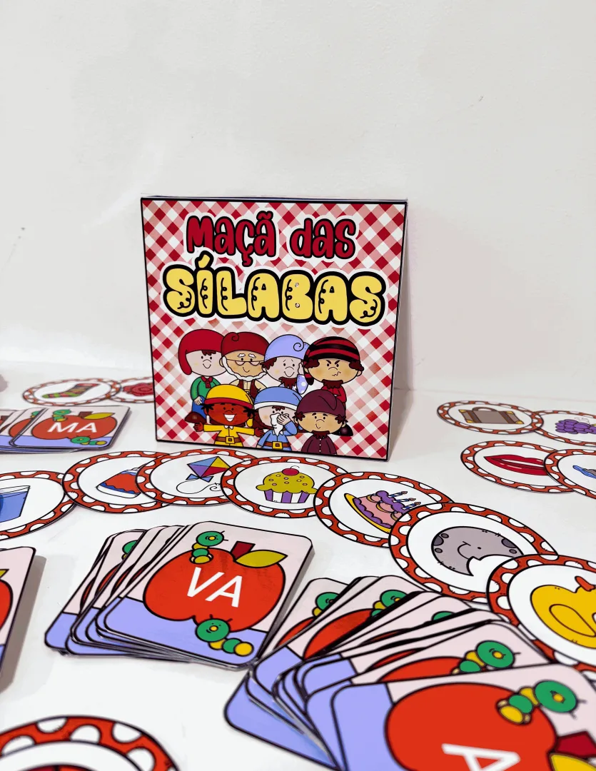 Kit Maçã das Sílabas - Alfabetização  — imagem 3