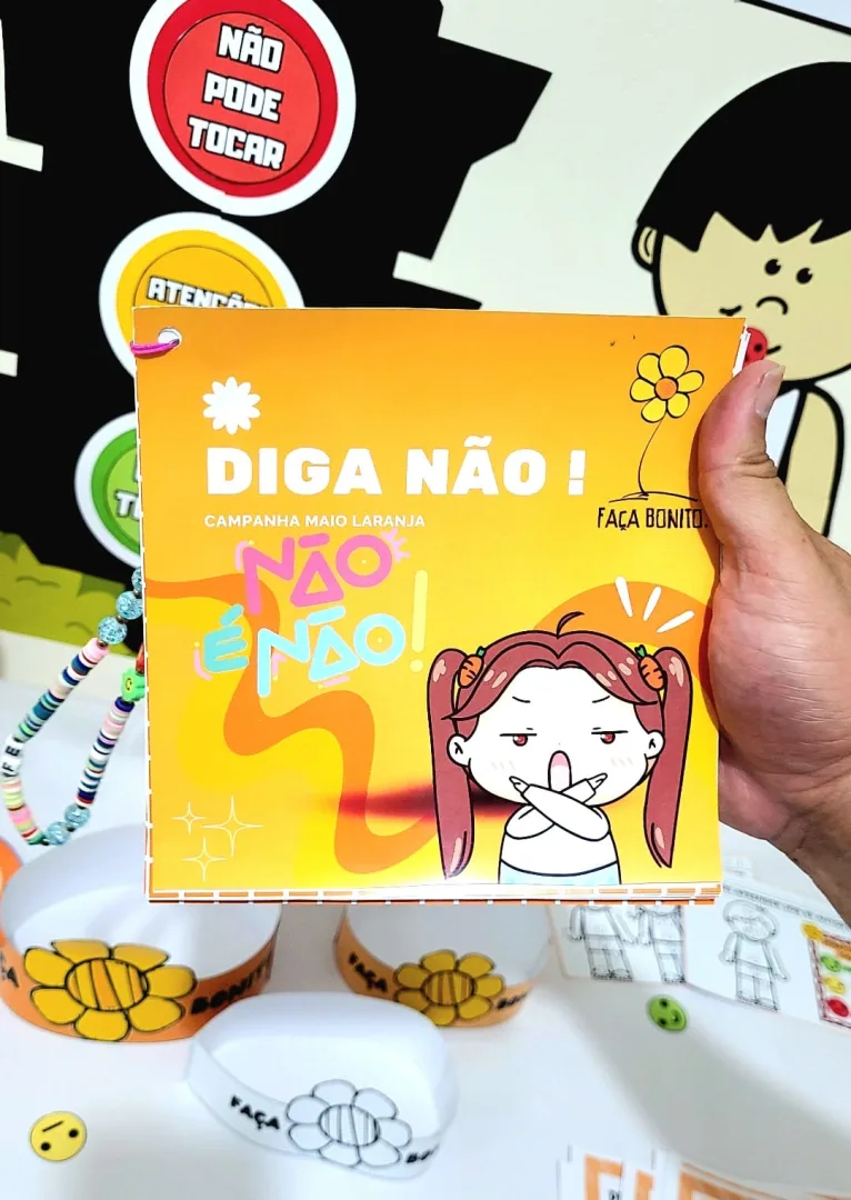 🧡KIT MAIO LARANJA - PROTEJA NOSSAS CRIANÇAS E ADOLESCENTES🧡 — imagem 3