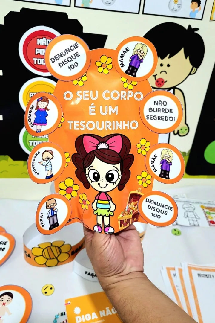 🧡KIT MAIO LARANJA - PROTEJA NOSSAS CRIANÇAS E ADOLESCENTES🧡 — imagem 6