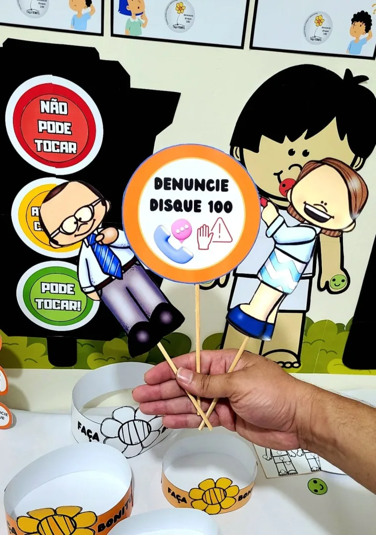 🧡KIT MAIO LARANJA - PROTEJA NOSSAS CRIANÇAS E ADOLESCENTES🧡 — imagem 7