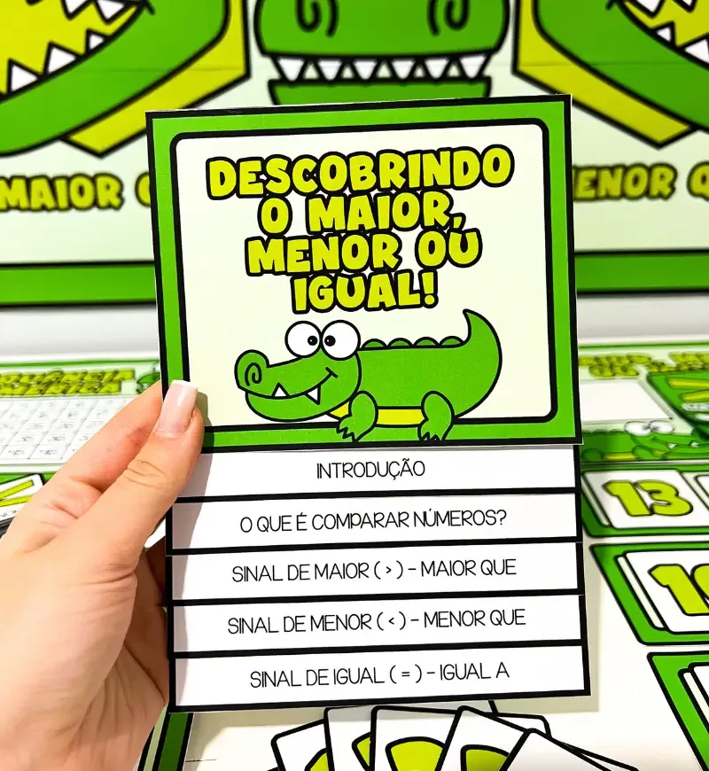 Kit Maior, Menor ou Igual | Atividades Matemática em PDF — imagem 6