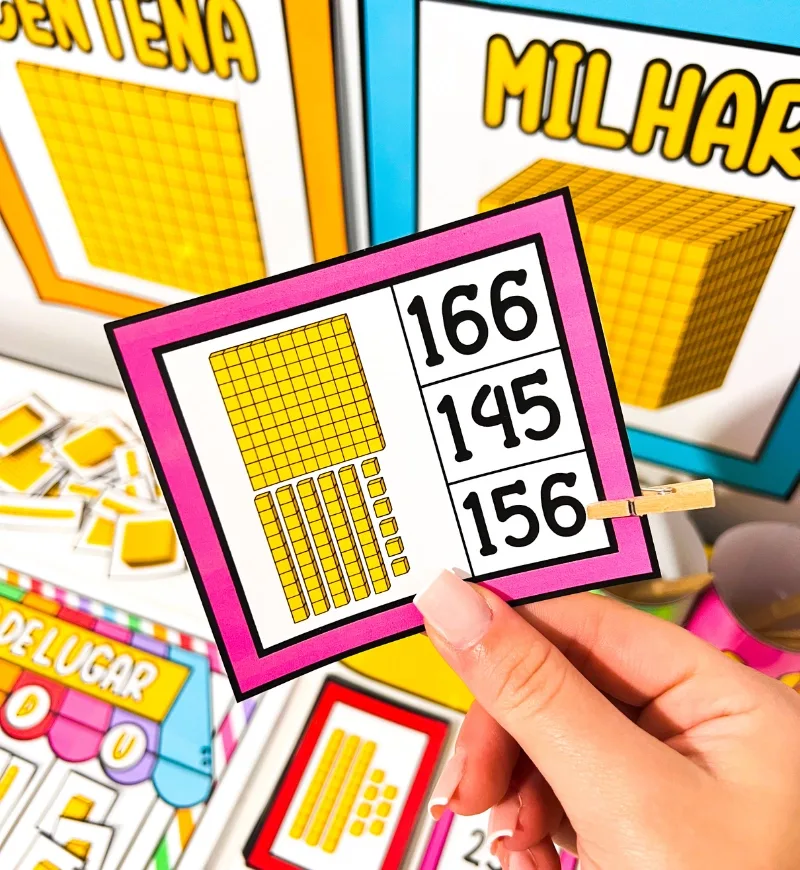 Kit Material Dourado | Atividade de Matemática em PDF — imagem 2
