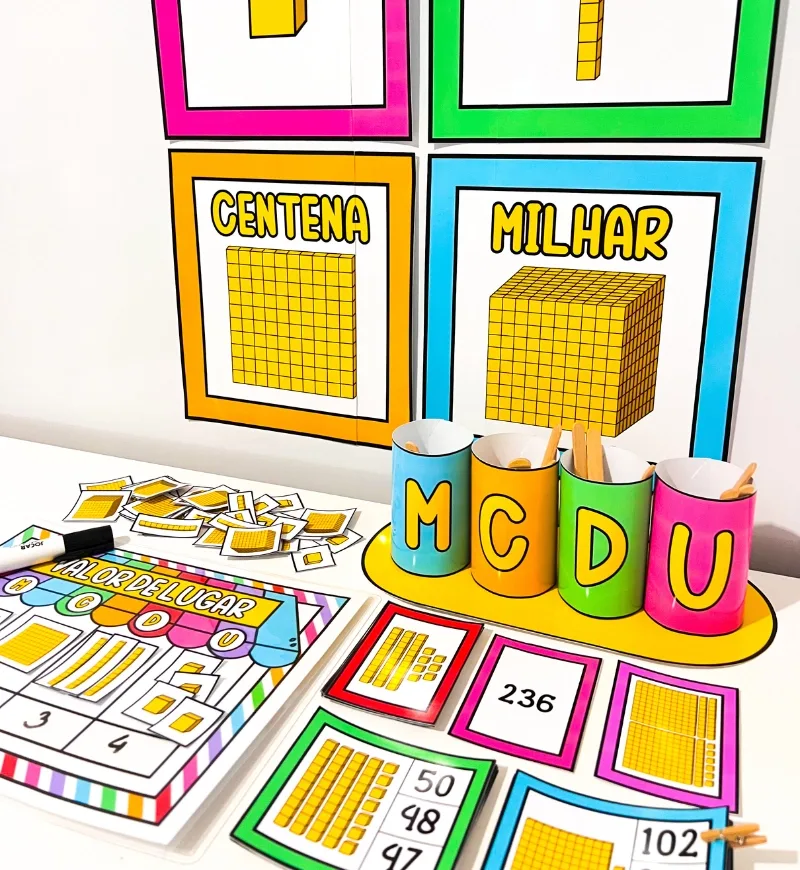 Kit Material Dourado | Atividade de Matemática em PDF — imagem 6